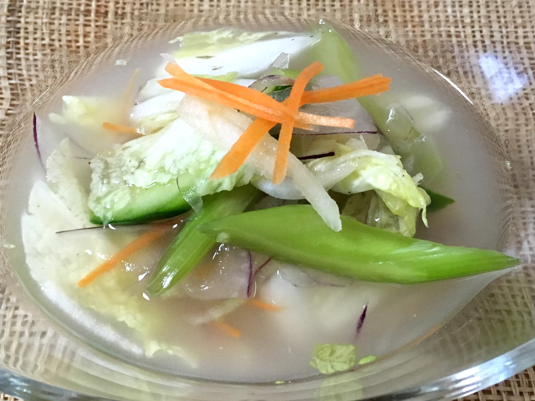 つゆだくお漬物